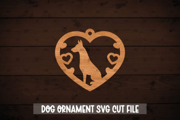 Download Dog Ornament SVG,Laser Cut - Laser Collection