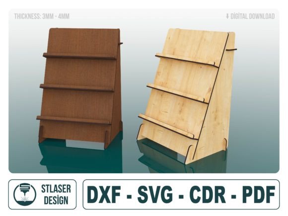 Download Display Stand Laser Cut Svg Files - Laser Collection