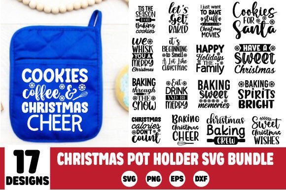 Download Christmas Pot Holder SVG Bundle - Svg bundle Collection