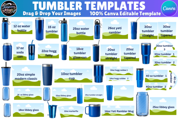 Download Tumbler Wrap Template Mega Bundle - Mega Collection