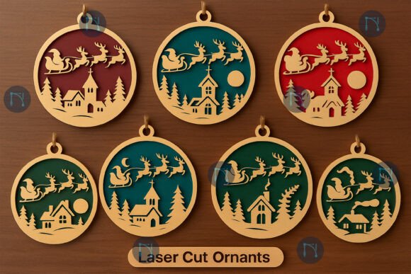 Download Santa Sleigh &amp; Reindeer SVG Bundle - Svg bundle Collection