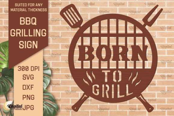 Download BBQ Grilling Sign SVG Laser Cut Files - Laser Collection