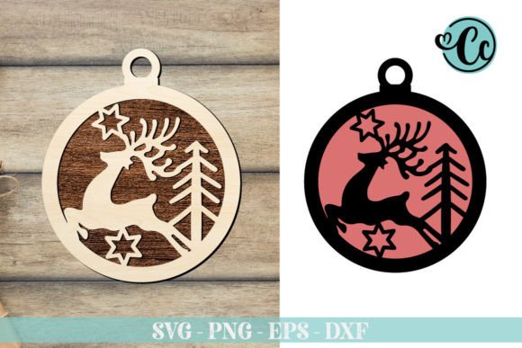 Download Christmas Door Hanger SVG Laser Cut File - Laser Collection