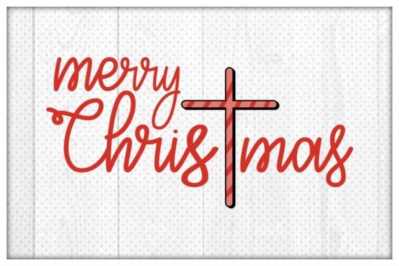 Download Merry Christmas Cross SVG, - Premium Bundle