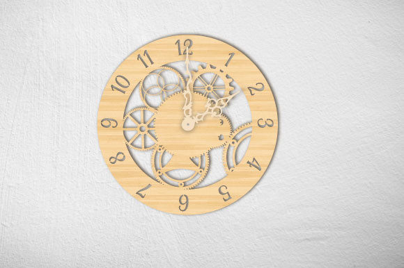 Download Laser Cut Decorative Wall Clock Svg - Laser Collection