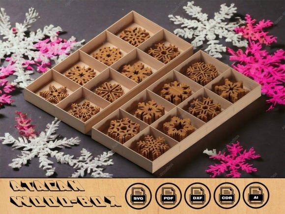 Download Snowflake Christmas Decor Bundle - Laser - Laser Collection