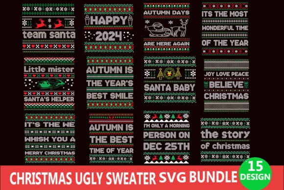 Download Christmas Ugly Sweater Svg Bundle - Svg bundle Collection