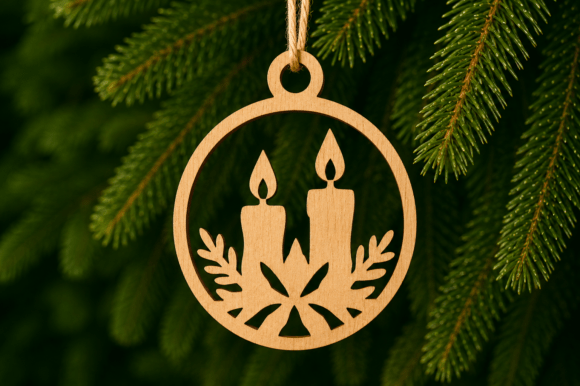 Download Christmas Ornament SVG, Laser Cut Design - Laser Collection