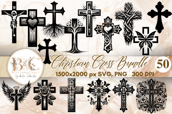 Download Christian Cross SVG Bundle - Svg bundle Collection