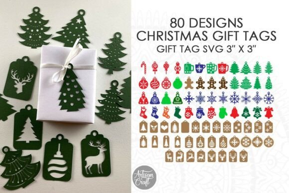 Download Christmas Gift Tag SVG Bundle - Svg bundle Collection