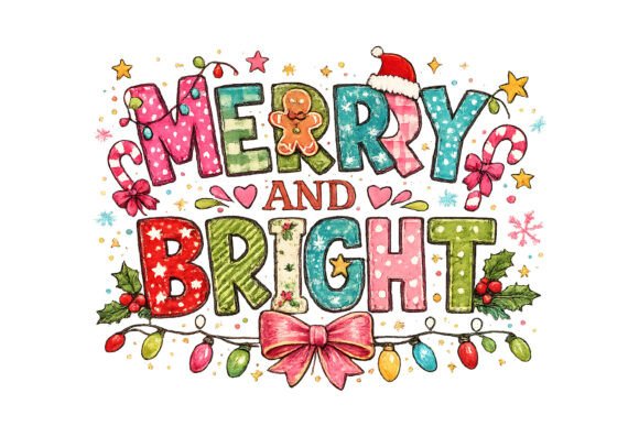 Download Merry and Bright Christmas SVG - Merry and bright Collection
