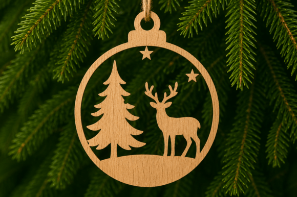Download Christmas Ornament Laser Cut SVG - Laser Collection
