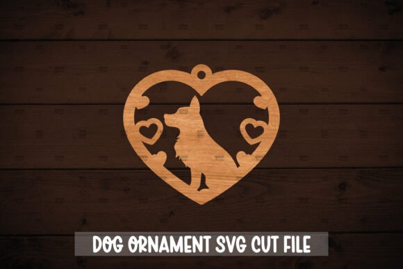 Download Dog Ornament SVG,Laser Cut - Laser Collection