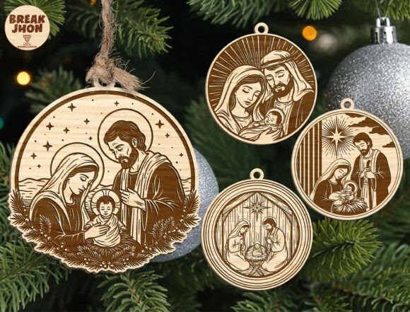 Download Nativity Ornament Svg Bundle - Svg bundle Collection