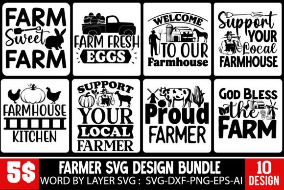 Download FarmHouse SVG BUndle - Svg bundle Collection