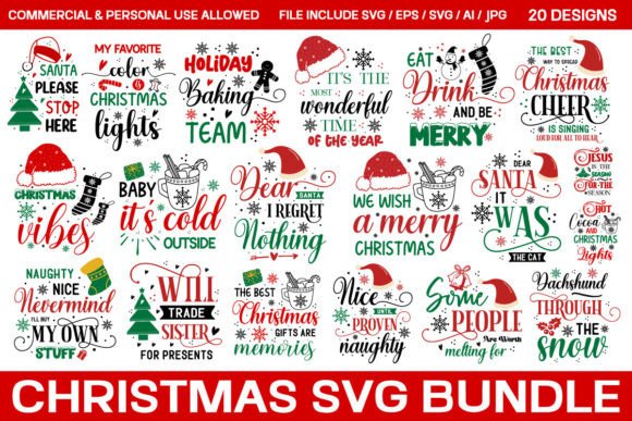 Download Funny Christmas Svg Bundle, Christmas - Svg bundle Collection