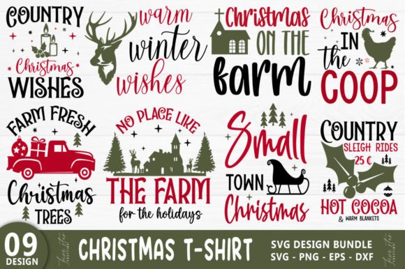 Download Country Christmas SVG Bundle - Svg bundle Collection