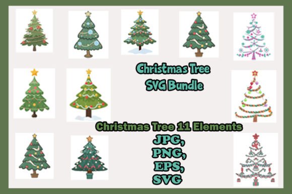 Download Christmas Tree SVG Bundle-Xmas Designs - Svg bundle Collection