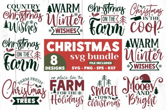 Download Country Christmas SVG Bundle - Svg bundle Collection