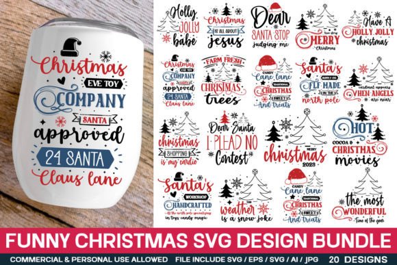 Download Funny Christmas Svg Bundle - Svg bundle Collection