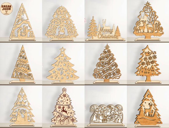 Download Mega 3D Christmas Tree SVG Bundle - Mega Collection