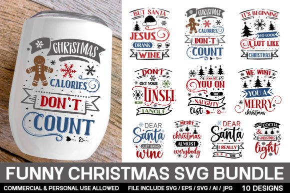 Download Funny Christmas Svg Bundle - Svg bundle Collection