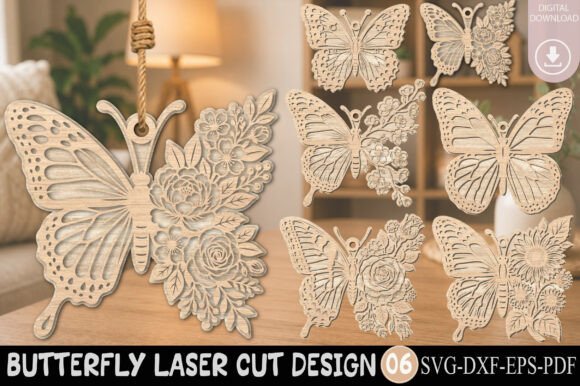 Download Butterfly Laser Cut SVG Bundle - Svg bundle Collection