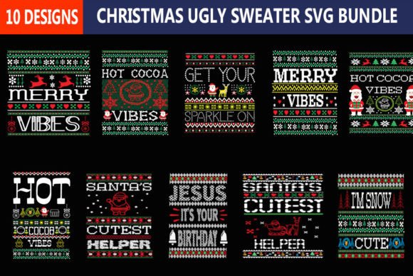 Download Christmas Ugly Sweater Svg Bundle - Svg bundle Collection