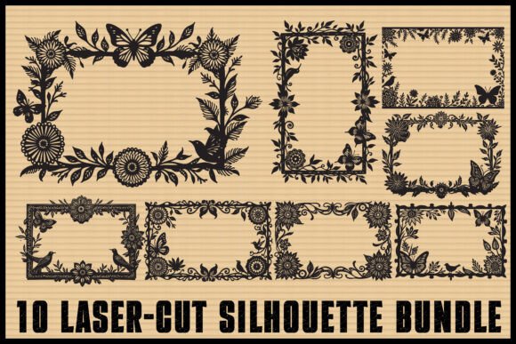 Download Nature-Inspired Laser Cut Bundle - Laser Collection