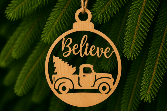 Download Christmas Ornament SVG, Laser Cut - Laser Collection