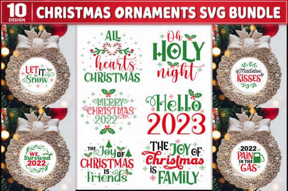 Download Christmas Ornaments SVG Bundle - Svg bundle Collection
