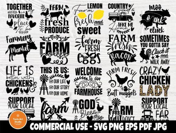 Download Farmhouse SVG Bundle, Chicken Svg, Farm - Svg bundle Collection