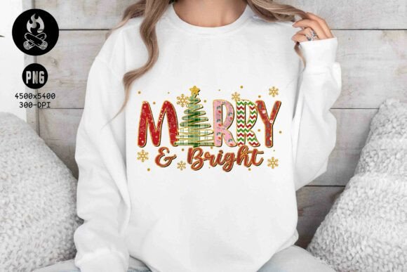 Download Merry and Bright Christmas PNG - Premium Resources