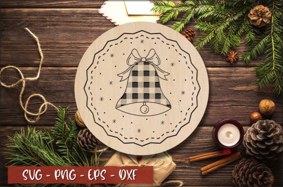 Download Christmas Bells Laser Cut SVG - Laser Collection