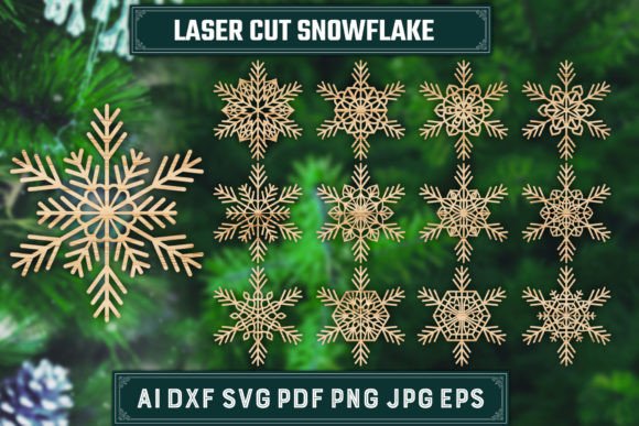 Download Christmas Ornament Laser Cut Bundle - Laser Collection
