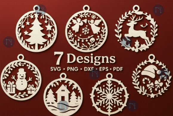 Download Cricut Christmas Ornament SVG Bundle - Svg bundle Collection