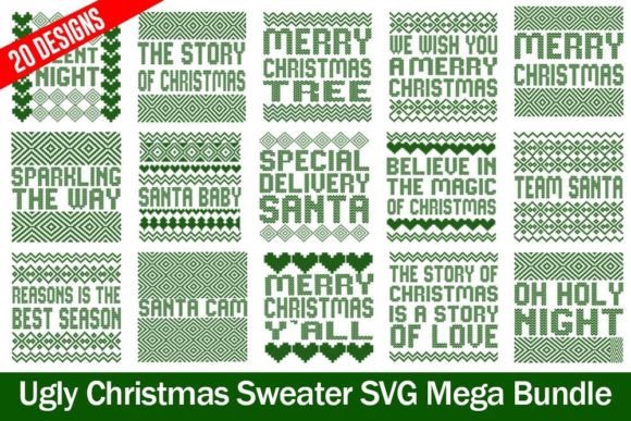 Download Vintage Ugly Sweater SVG Bundle - Svg bundle Collection