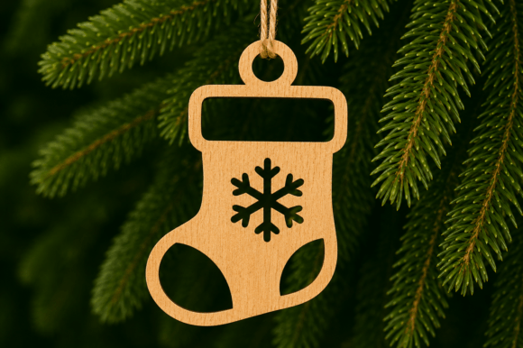 Download Christmas Ornament SVG, Laser Cut Design - Laser Collection