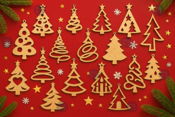 Download Laser Cut Christmas Tree SVG Bundle - Svg bundle Collection