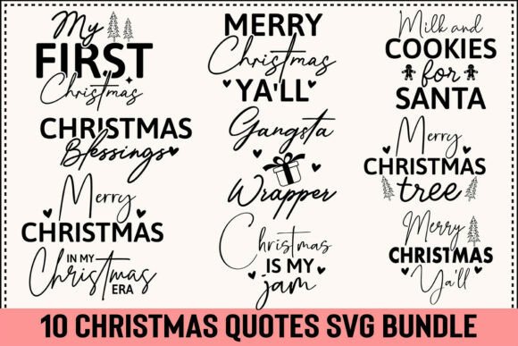 Download Christmas Quotes Svg Bundle - Svg bundle Collection