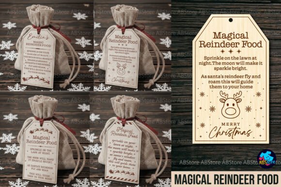 Download Magical Reindeer Food Laser Cut Bundle - Laser Collection
