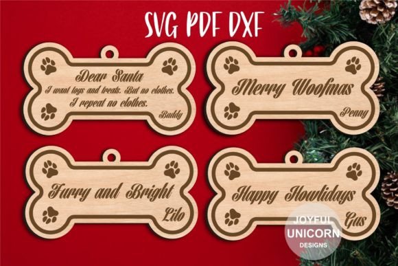 Download Dog Christmas Ornament SVG Bundle - Svg bundle Collection