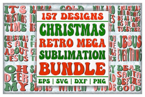 Download The Mega Christmas Sublimation Bundle - Mega Collection